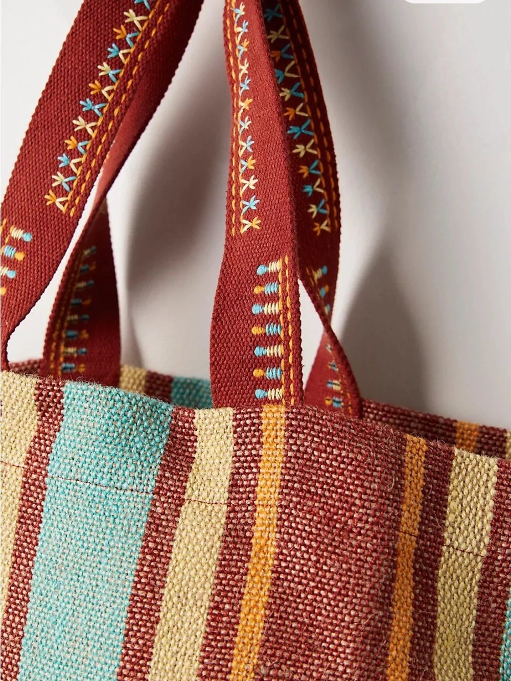 Free People Matthew Williamson x Free People Copacabana Tote in Seafoam